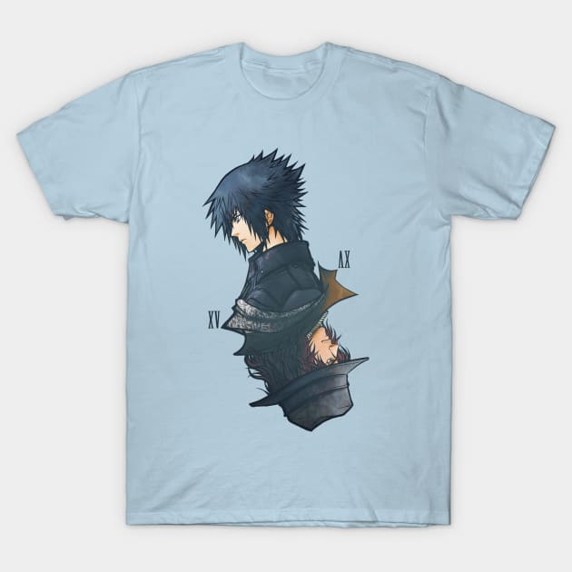 FF15 character art 2 T-Shirt by mcashe_art